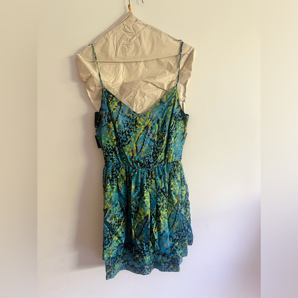 GREYLIN 100% SILK COCKTAIL DRESS